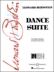 cover DANCE SUITE BRASS QUINTET with Opt. Percussion cover